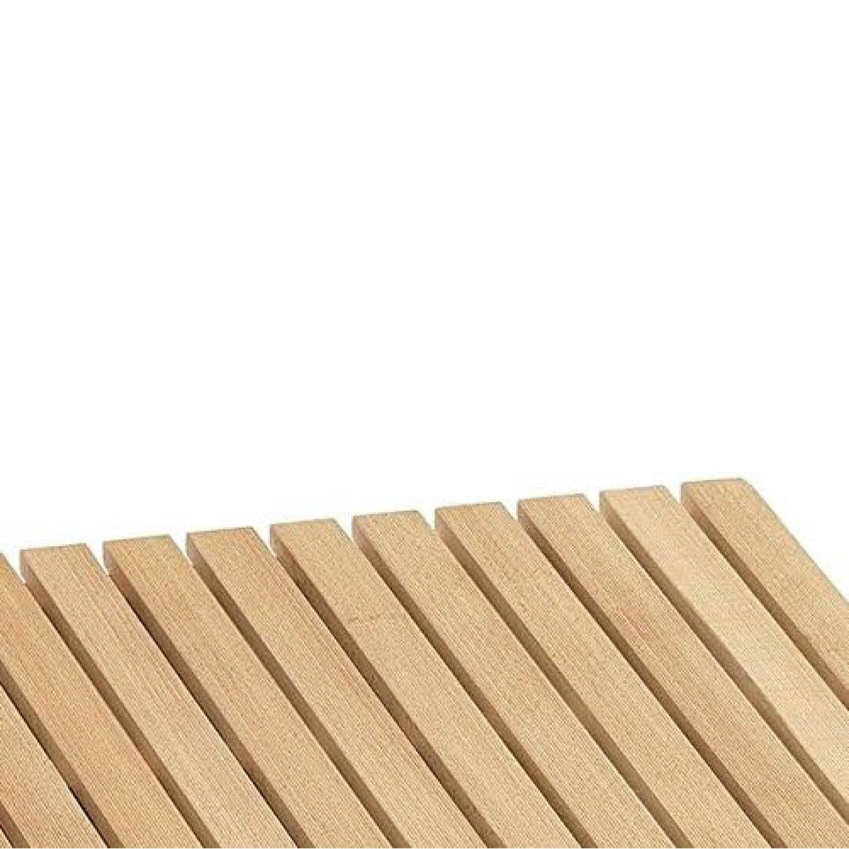 Tapis de bain SAMOA 60 Tapis de douche, Tapis bois, Tapis salle de bain, en hêtre massif traité pour résister à l'eau , ARIT, 2