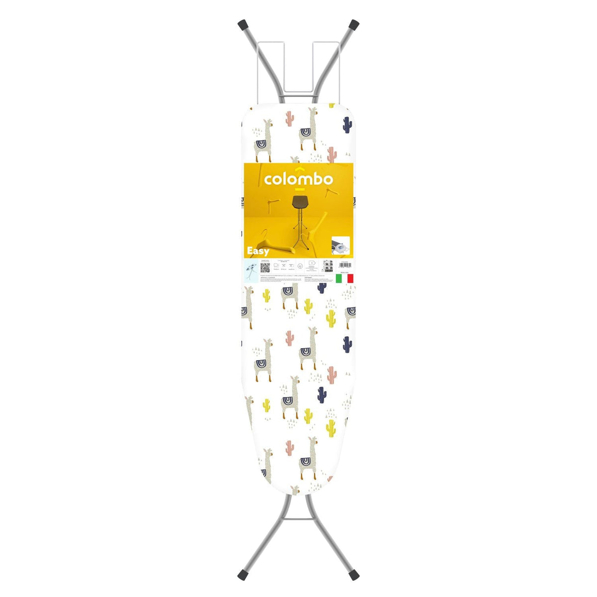 Planche à Repasser, Table a Repasser Pliable, 110x32 cm, hauteur réglable en 4 positions jusqu'à 88 cm, Colombo EASY , 2