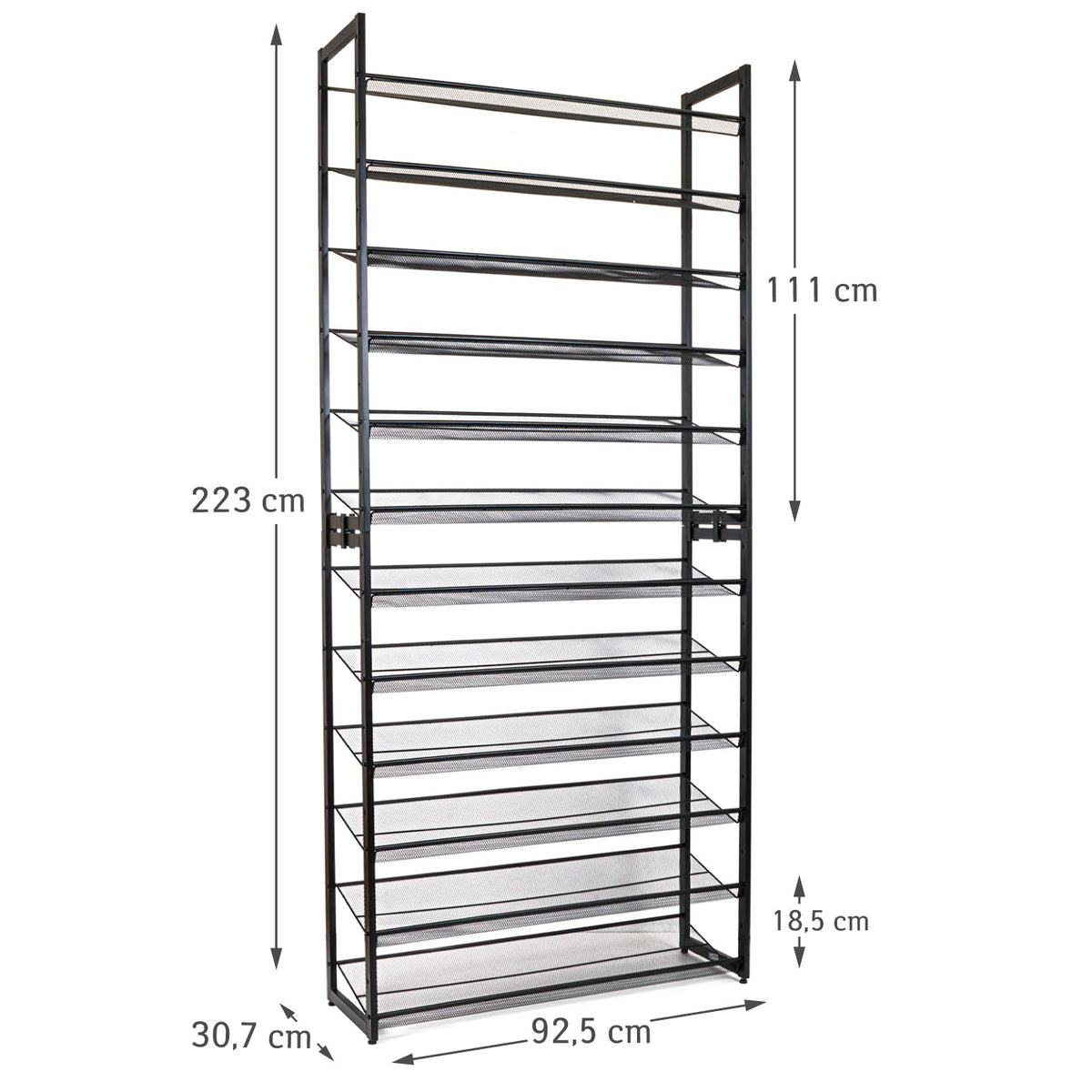 Meuble Shaussure, Meuble à Chaussures, Etagere a chaussure, Étagère à chaussures, 12 niveaux, Tatkraft Eiffel, 4