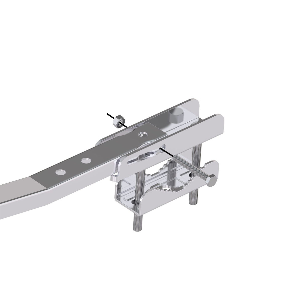 Etendoir a Linge Exterieur, supports de balcon, Sechoir a linge, blocage en 3 positions, charge max.15kg, Colombo BALCON , 5