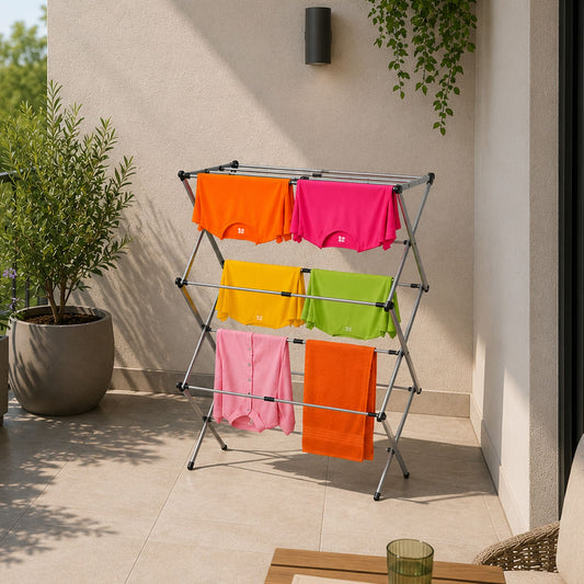 Séchoir à Linge Accordeon, Étendoir à Linge Extensible Pliable, Petit Étendoir à Linge, art moon Gobi, Étendoir à Linge achetez, 2