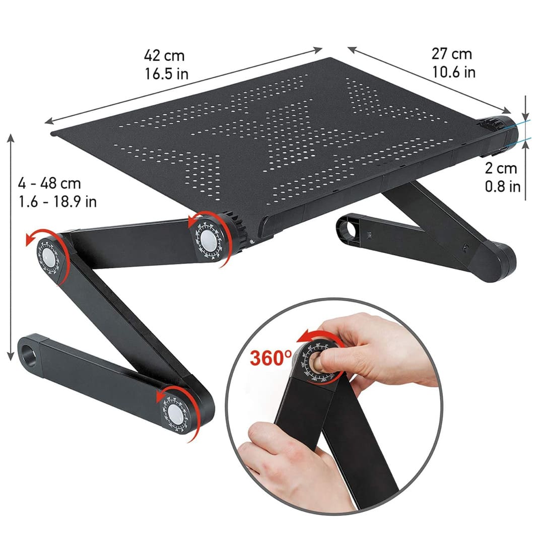 Support_Ordinateur_Portable_Table de_lit_Repose_Ordinateur_Lit,_WonderWorker_Newton_3