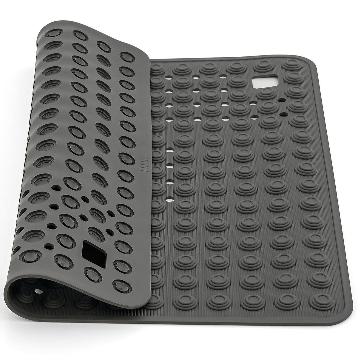 Tapis de Douche Antidérapant Senior, Tapis Douche Italienne, Tapis de Douche, Tapis Baignoire Antidérapant, Tatkraft Detail Noir 1