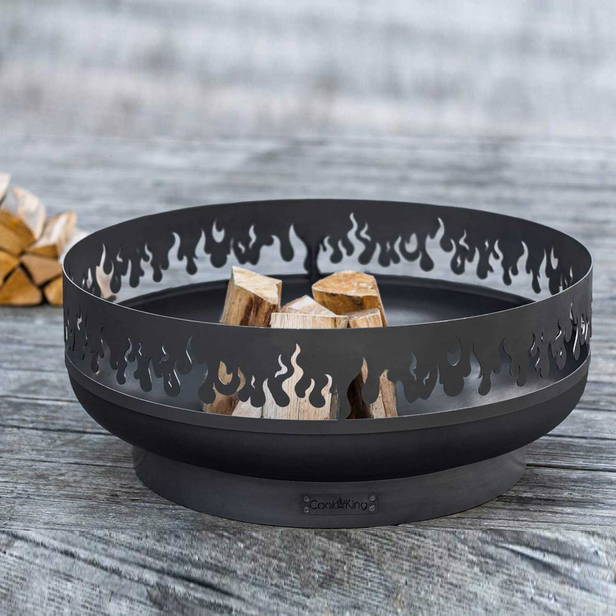 Cook King - Braséro de jardin «FIRE» 80 cm, 1