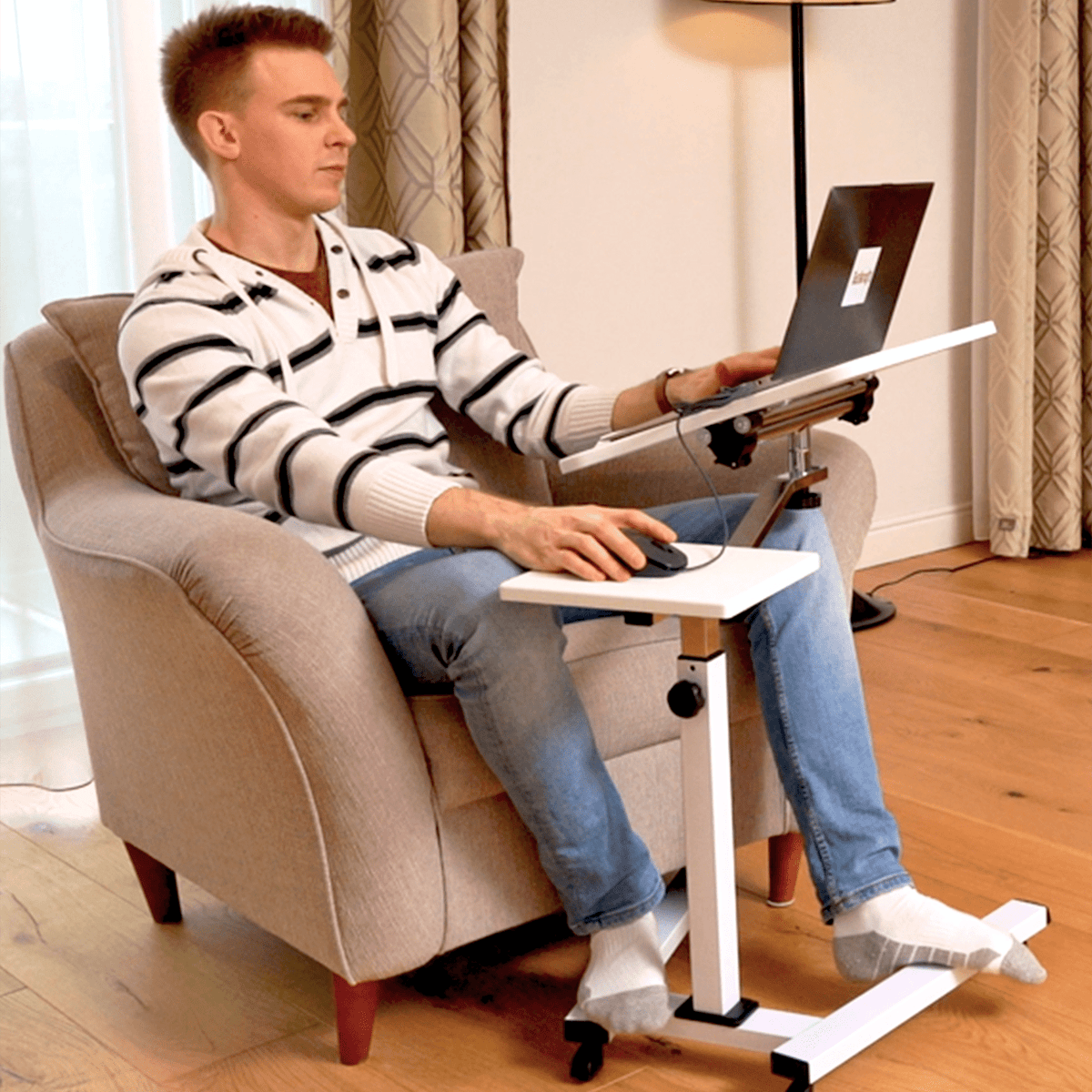 Support Ordinateur Portable, Table de Lit, Table Ordinateur Portable, Table pour Ordinateur Portable, Tatkraft Like, 2