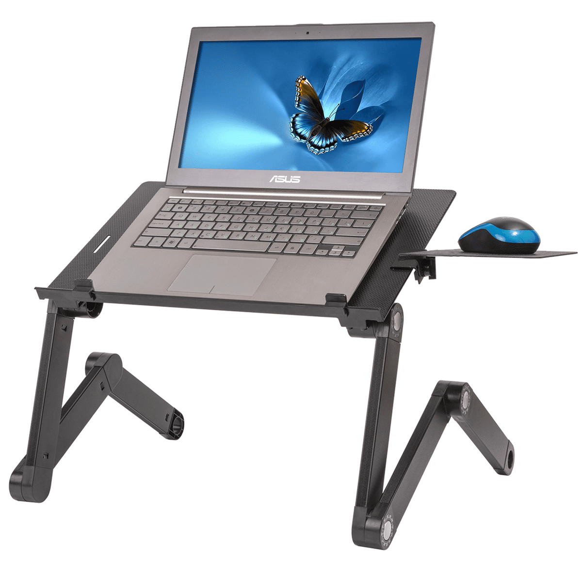 Table pour Ordinateur Portable pour Lit avec Ventilateur USB, WonderWorker Einstein