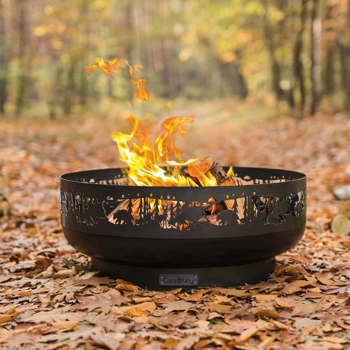 Cook King - Braséro de jardin «FOREST» 80 cm