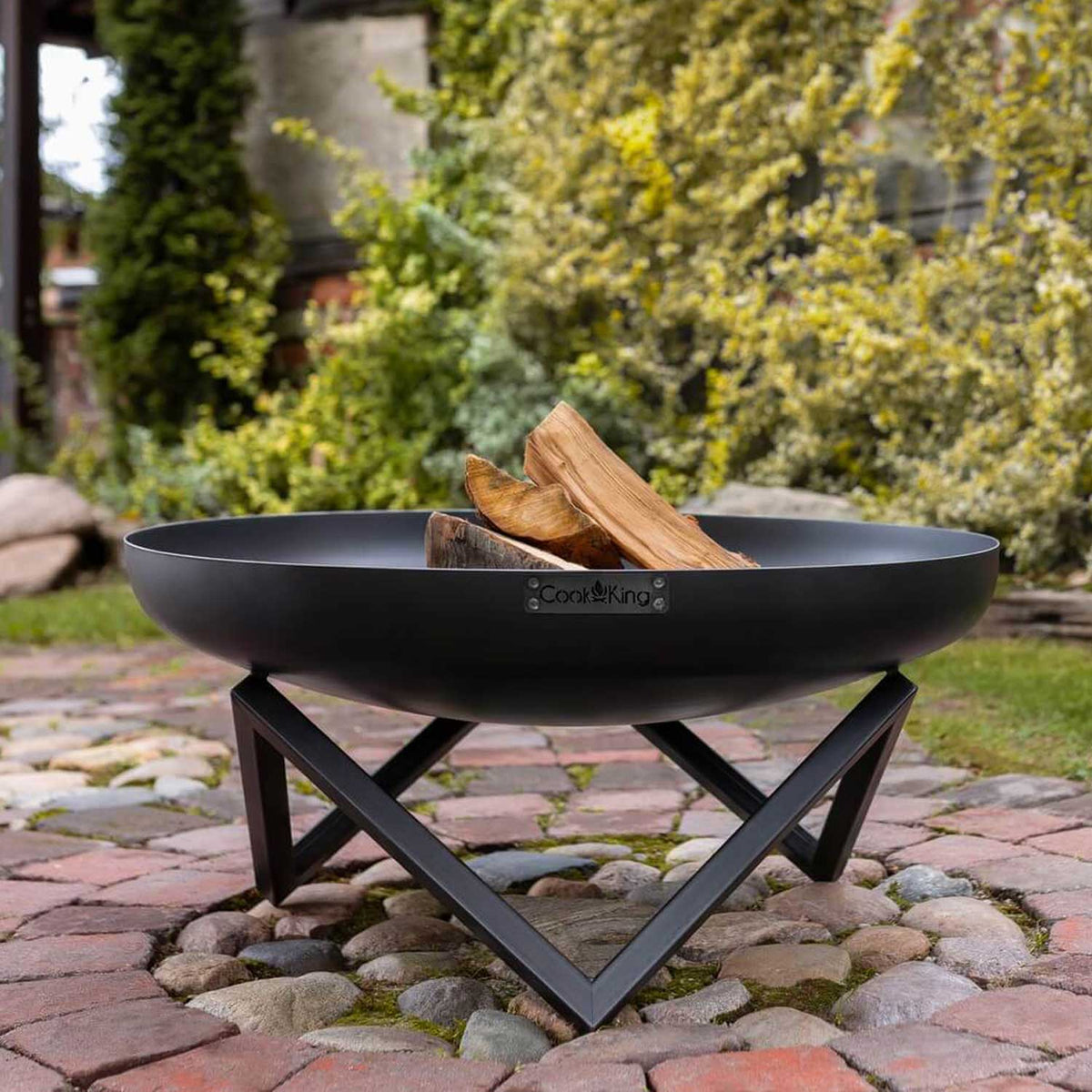 Cook King - Braséro de jardin «SANTIAGO» Dia. 60 cm, 70 cm, 80 cm, 100 cm, 2