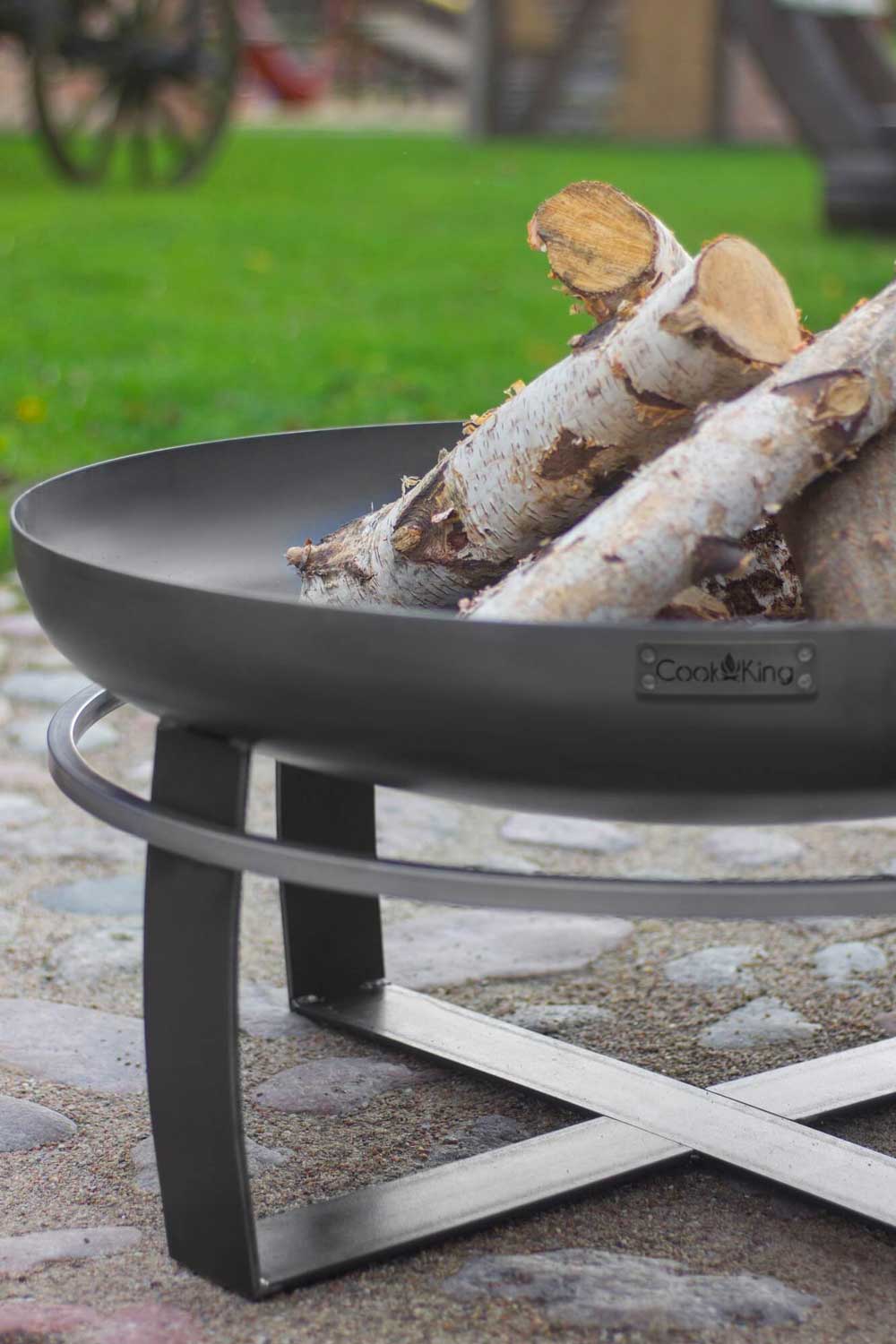 Cook King - Braséro de jardin XXL «VIKING» 80 cm, 11