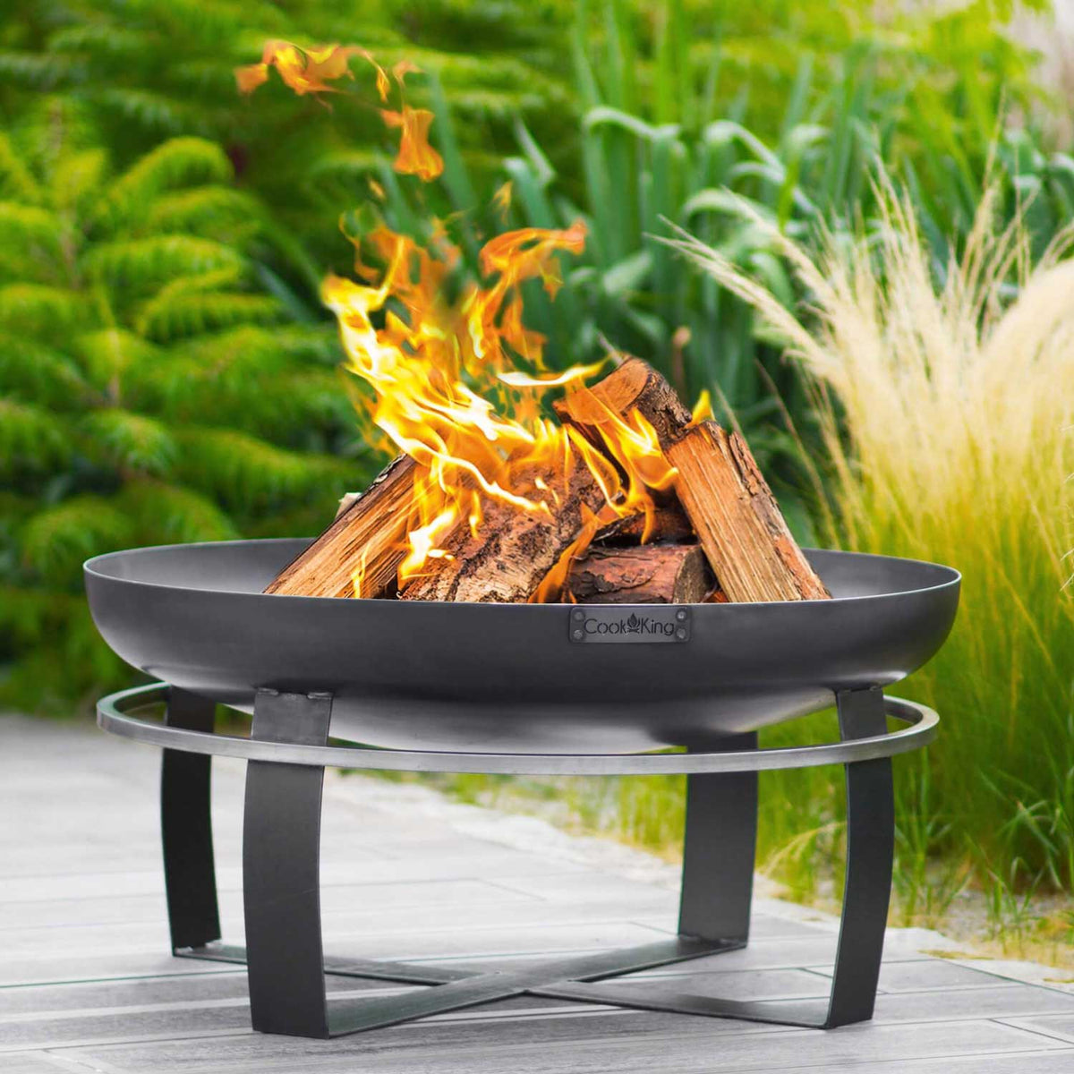 Cook King - Braséro de jardin «VIKING» Dia. 60 cm, 70 cm, 80 cm, 100 cm
