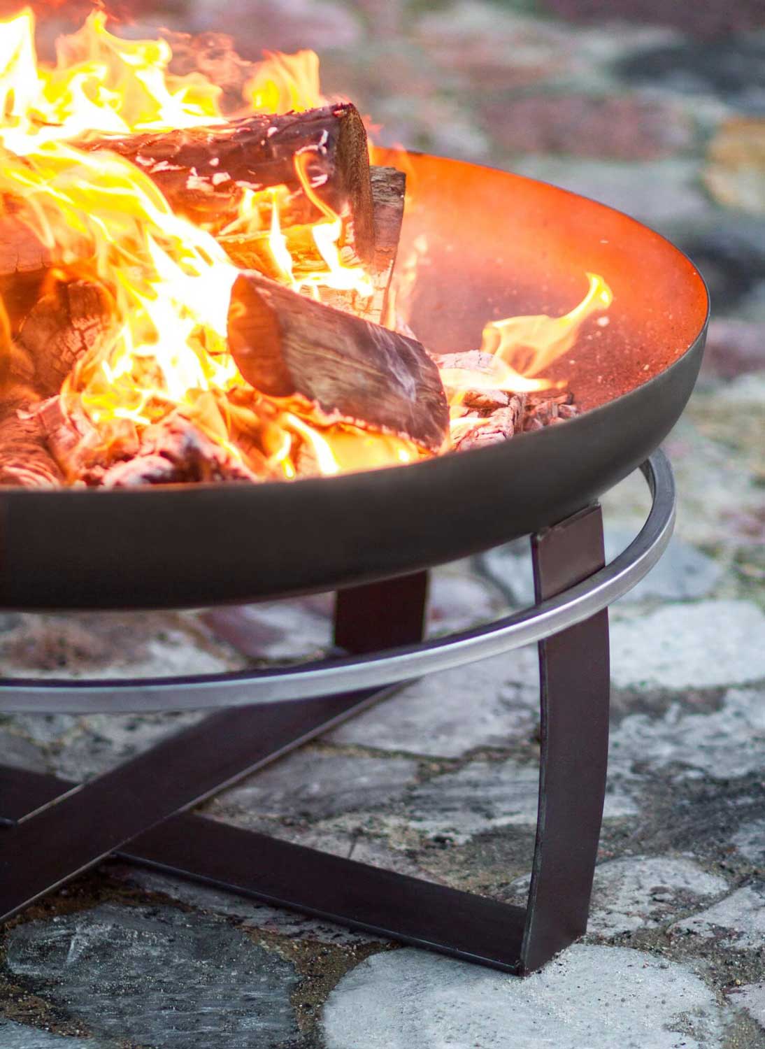 Cook King - Braséro de jardin XXL «VIKING» 80 cm, 4