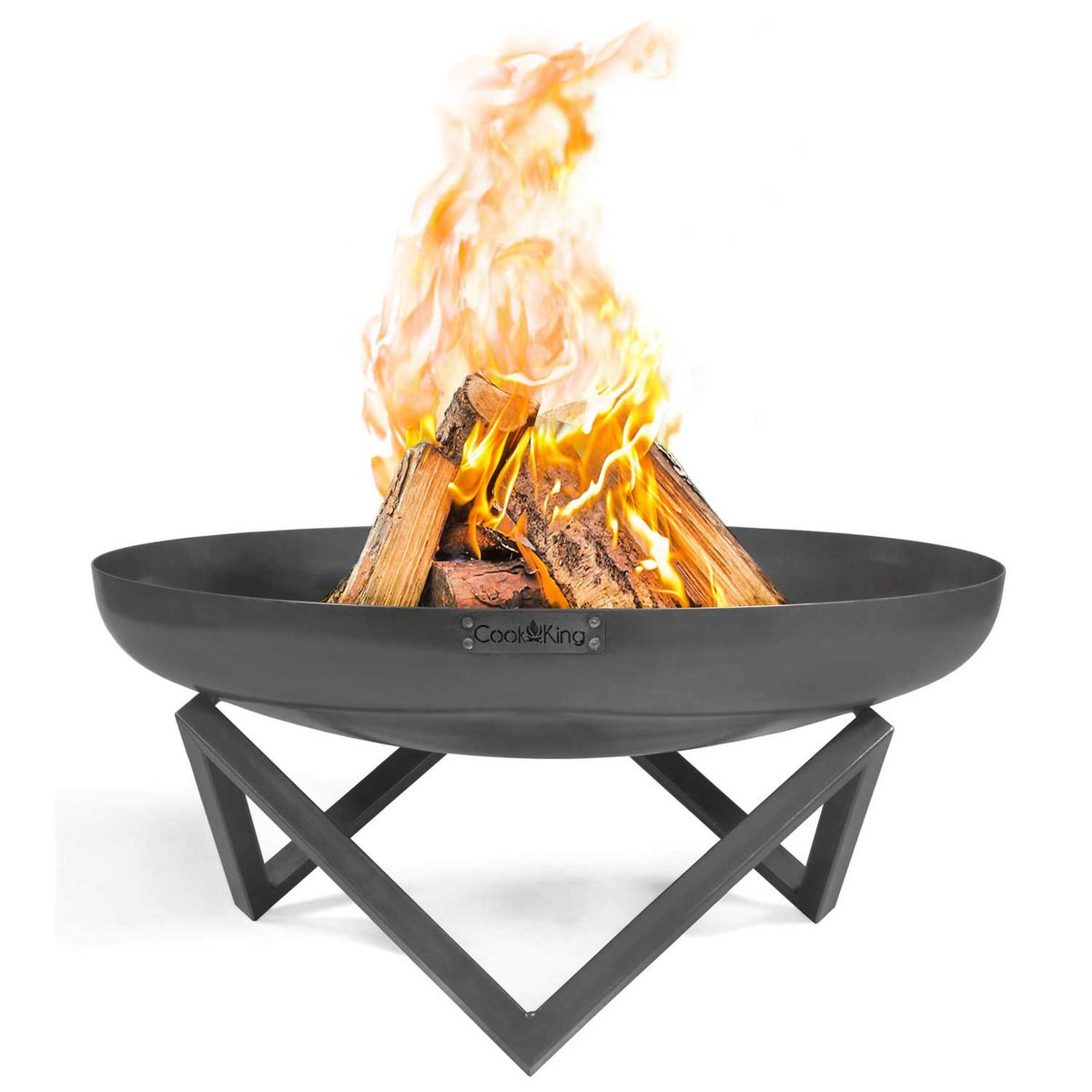 Cook King - Braséro de jardin «SANTIAGO» Dia. 60 cm, 70 cm, 80 cm, 100 cm