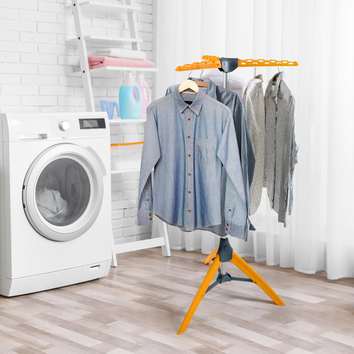 Petit Etendoir Linge, Petit Etendoir à Linge, Étendoir à Linge Petit Espace, Petit Séchoir à Linge Pliable