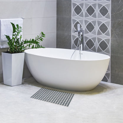 Caillebotis Douche, Caillebotis Salle de Bain, Tapis de Bain Antidérapant, Tapis de Douche, Tapis Sortie de Douche, Tatkraft Bond 6