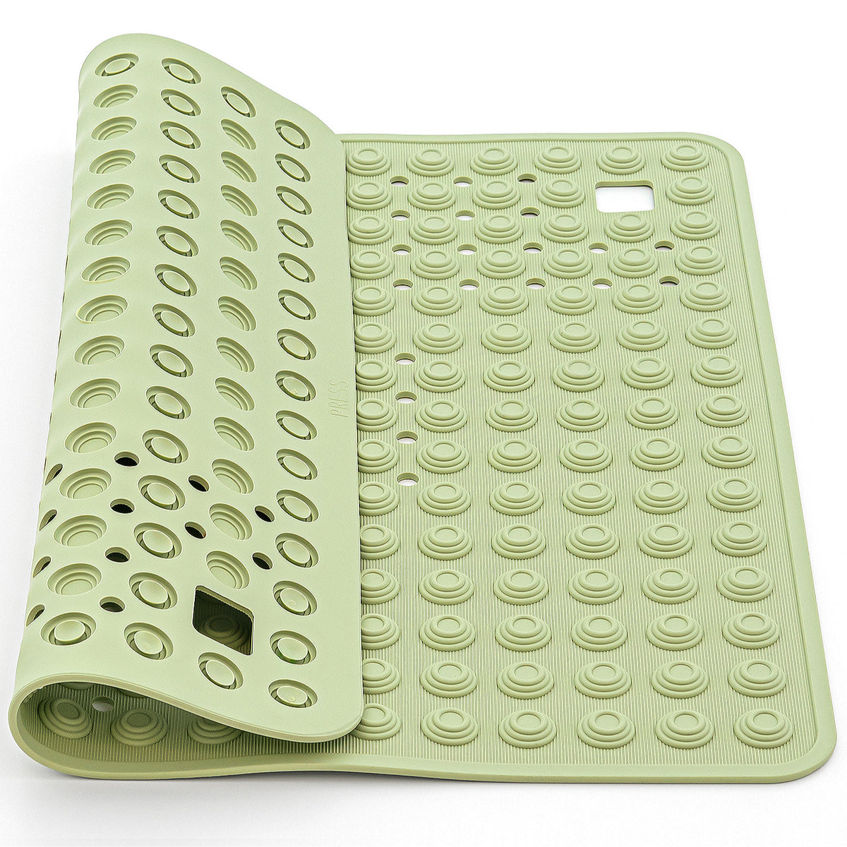Tapis de Douche, Tapis Antidérapant Douche, Tapis de Douche Antidérapant Senior, Tapis Antidérapant Italienne, Tatkraft Detail Vert 1