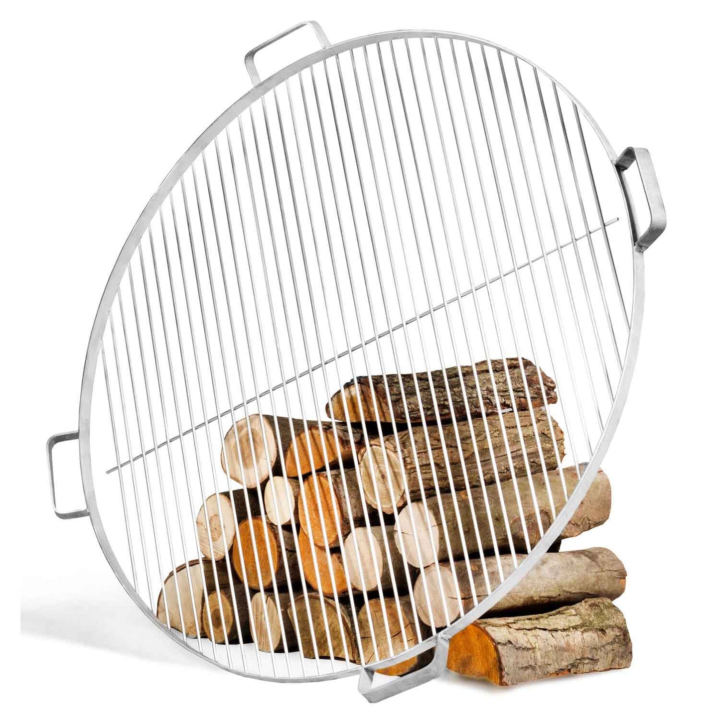 Barbecue, Grill, Grill En Acier Inoxydable, Grill avec 4 poignées en acier inoxydable pour brasier, Cook King