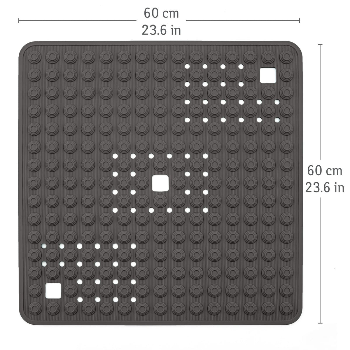 Tapis de Douche Antidérapant Senior, Tapis Douche Italienne, Tapis de Douche, Tapis Baignoire Antidérapant, Tatkraft Detail Noir 4