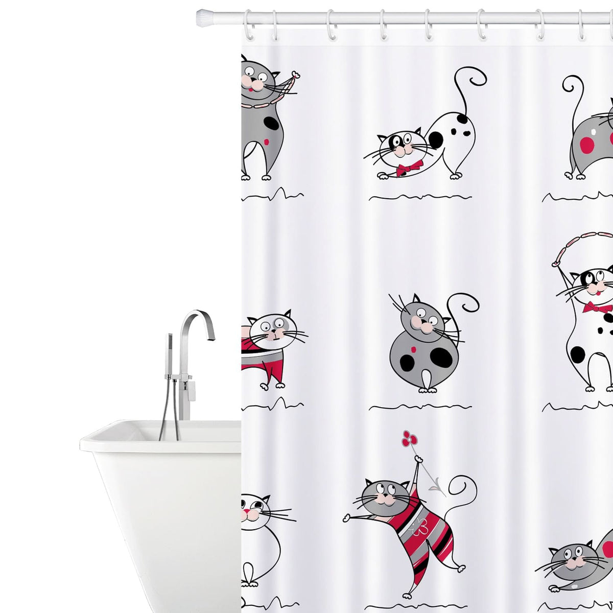 Rideau de Douche en Polyester