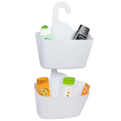 Panière de Douche Plastique Blanc