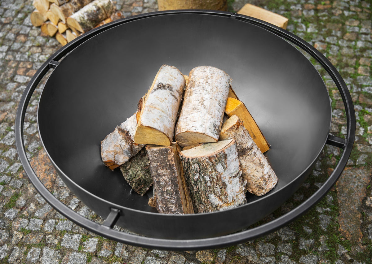 Cook King FAT BOY – Brasero en acier Ø 85 cm — mise en situation