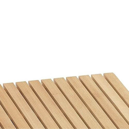 Tapis de bain SAMOA 60 Tapis de douche, Tapis bois, Tapis salle de bain, en hêtre massif traité pour résister à l'eau , ARIT, 2