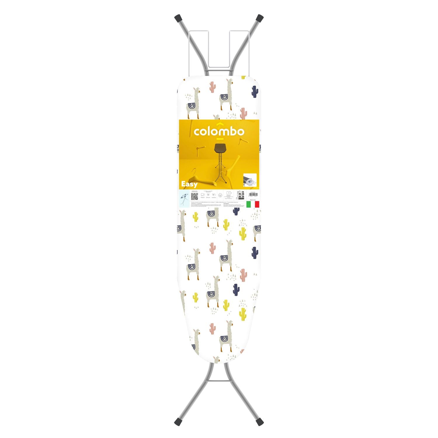  Planche à Repasser, Table a Repasser Pliable, 110x32 cm, hauteur réglable en 4 positions jusqu'à 88 cm, Colombo EASY , 2