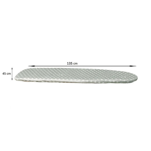 Housse table à repasser FODERA 135x45cm, Housse de table à repasser en 100 % coton, aluminisée pour une résistance thermique , ARIT, 1