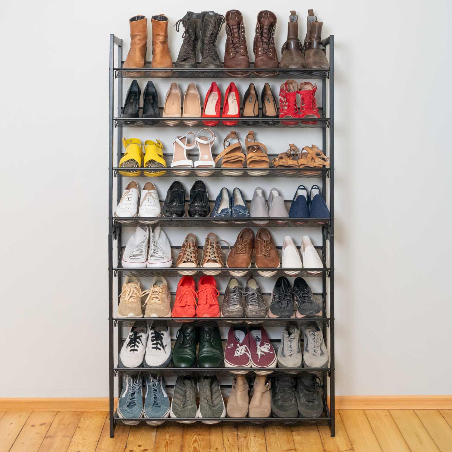 Meuble Shaussure, Meuble à Chaussures, Etagere a chaussure, Étagère à chaussures, 8niveaux, Tatkraft Giza, 4