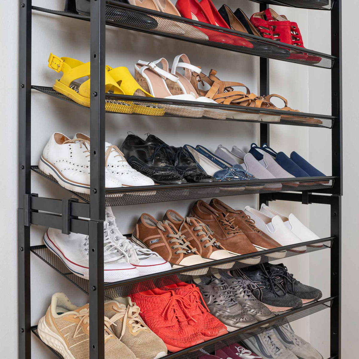 Meuble Shaussure, Meuble à Chaussures, Etagere a chaussure, Étagère à chaussures, 8niveaux, Tatkraft Giza, 8