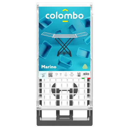  Étendoir à linge, Sechoir a linge, Etendoir a linge pliable, surface de séchage utile de 20m, capacité de linge 9kg, Colombo MARINO , 3
