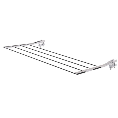  Etendoir a Linge Exterieur, supports de balcon, Sechoir a linge, blocage en 3 positions, charge max.15kg, Colombo BALCON , 6