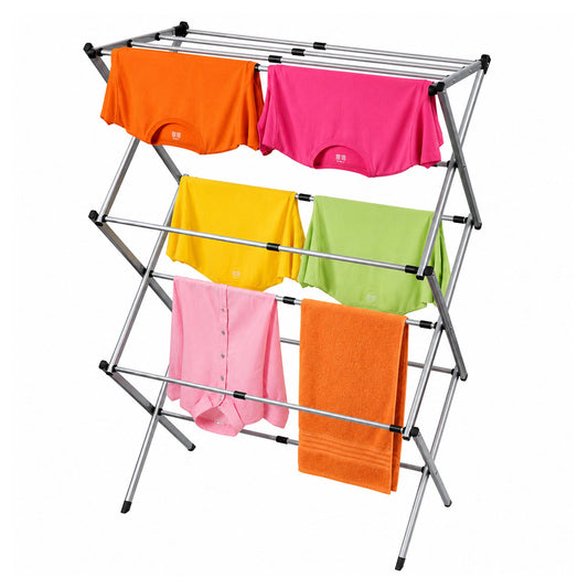 Séchoir à Linge Accordeon, Étendoir à Linge Extensible Pliable, Petit Étendoir à Linge,  art moon Gobi, Étendoir à Linge achetez