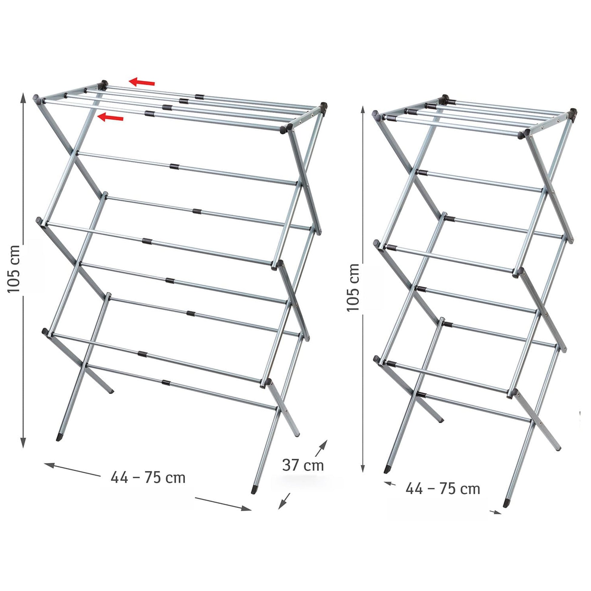 Séchoir à Linge Accordeon, Étendoir à Linge Extensible Pliable, Petit Étendoir à Linge,  art moon Gobi, Étendoir à Linge achetez, 5