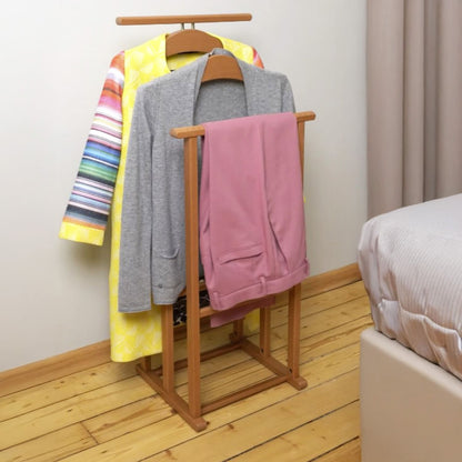 Valet de Chambre, Valet de Chambre Bois, Valet de Nuit, pour Femme et Homme, en hêtre, ARIT MAXI, 6