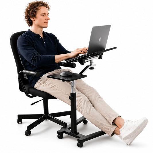Table Ordinateur Portable, Table pour Ordinateur Portable, avec Roulettes, Tatkraft Joy, archetez Table Ordinateur