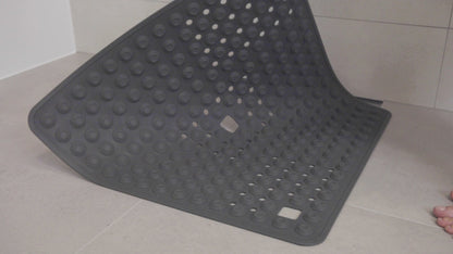 Tapis de Douche Antidérapant Senior, Tapis Douche Italienne, Tapis de Douche, Tapis Baignoire Antidérapant, Tatkraft Detail Noir 8