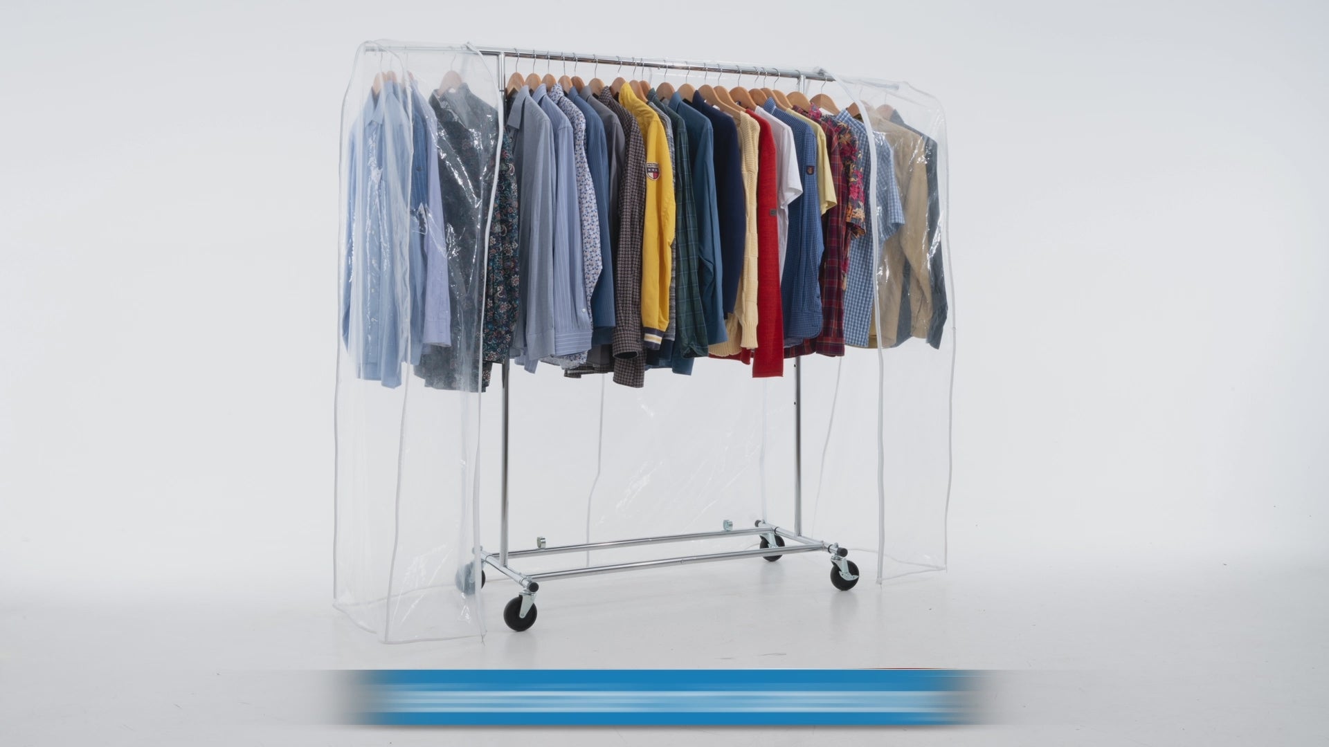 Penderie Tissu, avec Roulettes, Armoire Tissu, Portant Vêtement Solide, 100 kg Capacité, avec Housse, Tatkraft Drogo & Big, 7