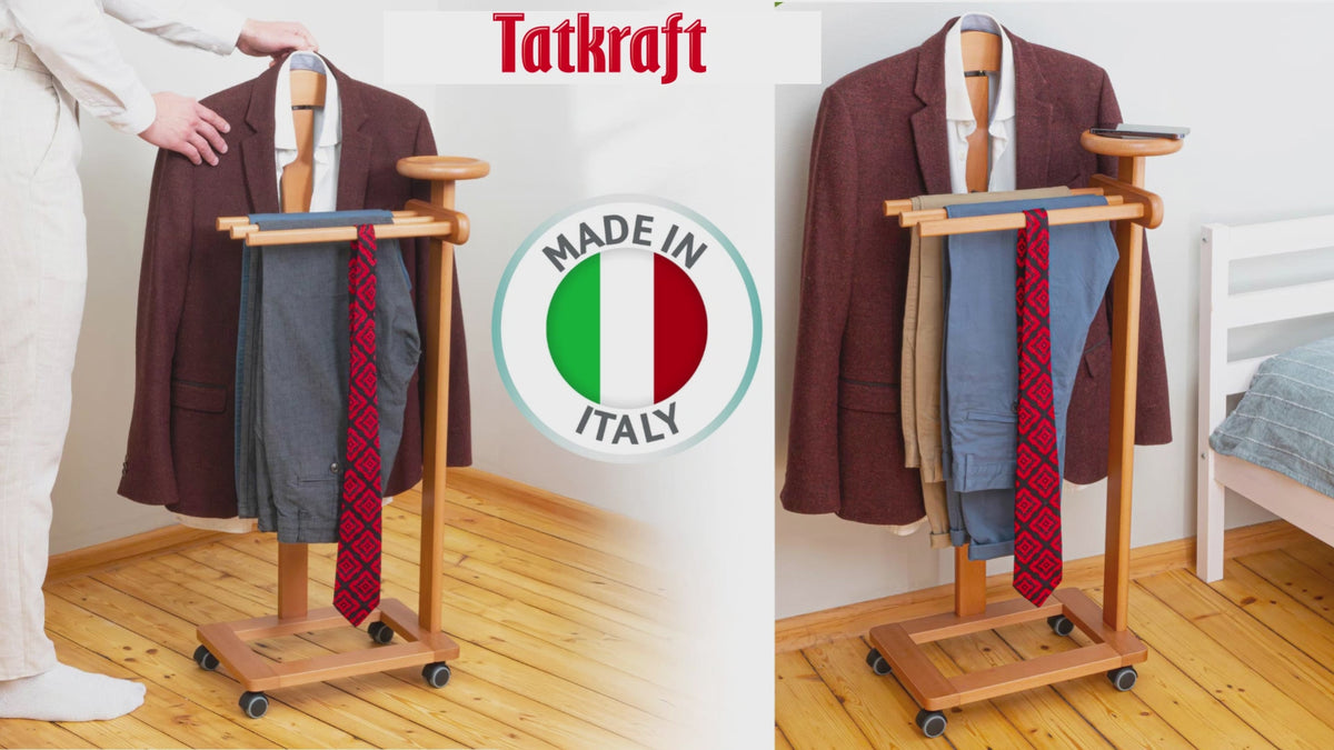 Valet de Chambre, Valet de Nuit, Bois, Tatkraft Lord, video