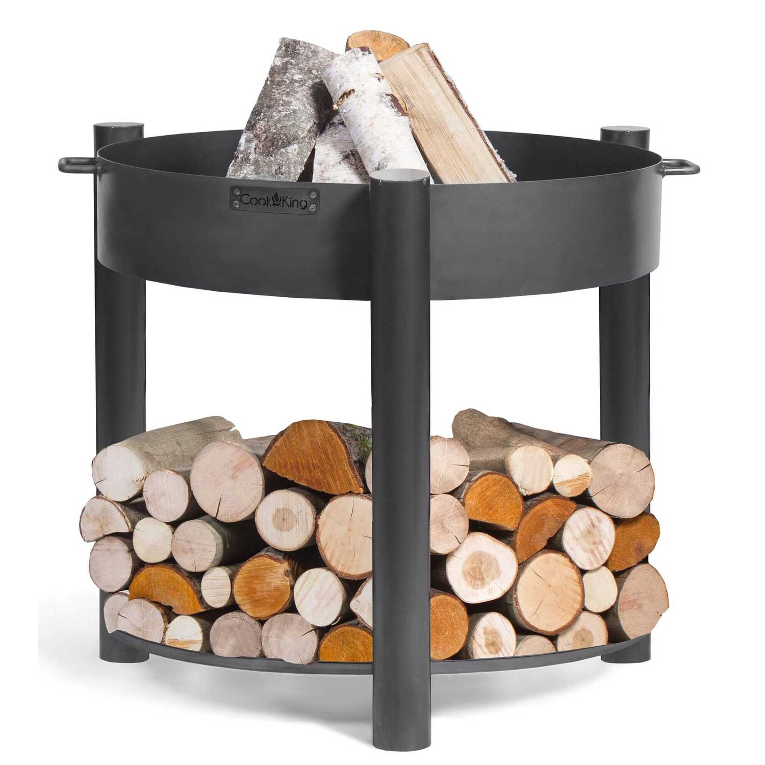 Braséro de jardin «MONTANA» 60 cm, 70 cm, 80 cm, 3