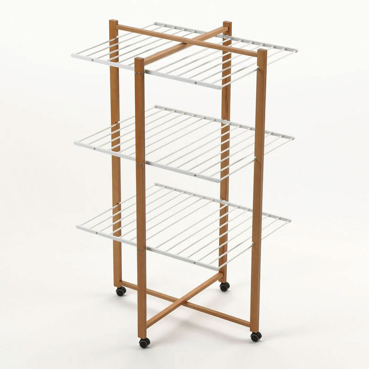 Étendoir à Linge Professionnel, Étendoir à Linge Tour Solide, Étendoir à Linge Bois, Tancarville Bois, ARIT KARISMA