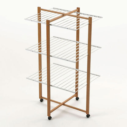 Étendoir à Linge Professionnel, Étendoir à Linge Tour Solide, Étendoir à Linge Bois, Tancarville Bois, ARIT KARISMA