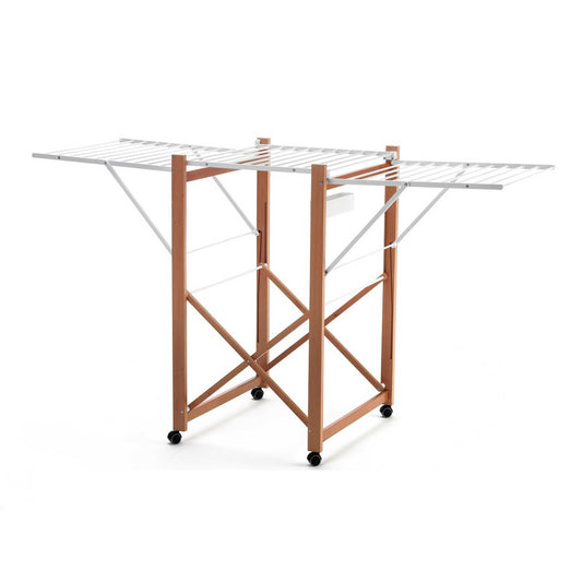 Étendoir à Linge Bois, Étendoir à Linge Professionel, Tancarville Solide, Tancarville Bois, ARREDAMENTI AIRONE