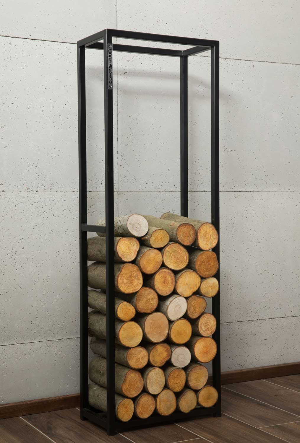Cook King - Porte-bûches «CORNEL» - 120x40x20 cm, 150x50x20 cm, 1