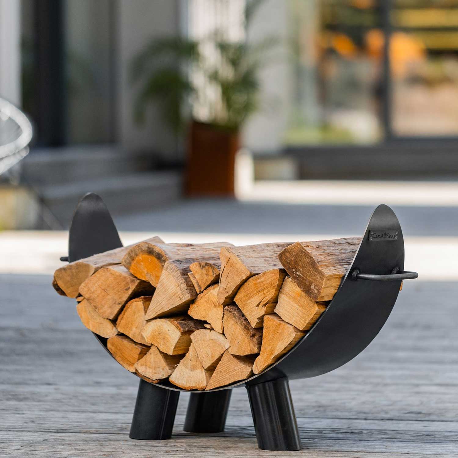 Cook King - Porte-bûches pour braséro «MILA», 4