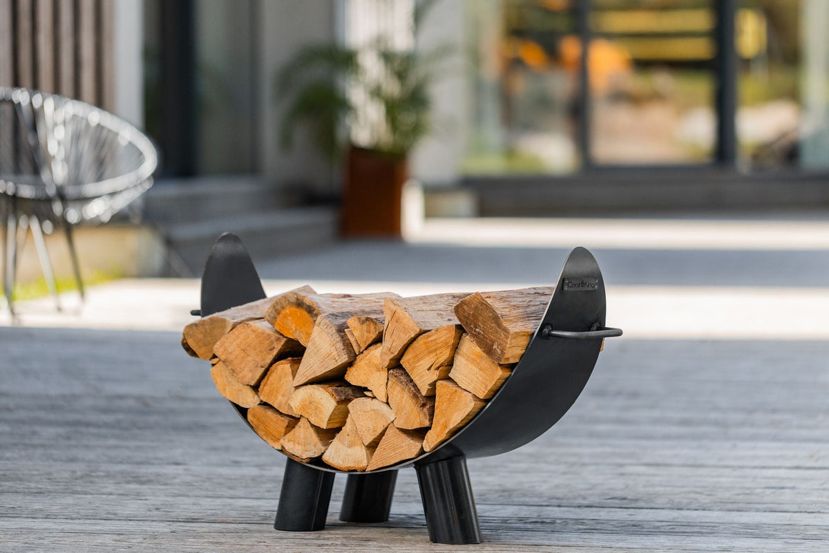 Cook King - Porte-bûches pour braséro «MILA», 2