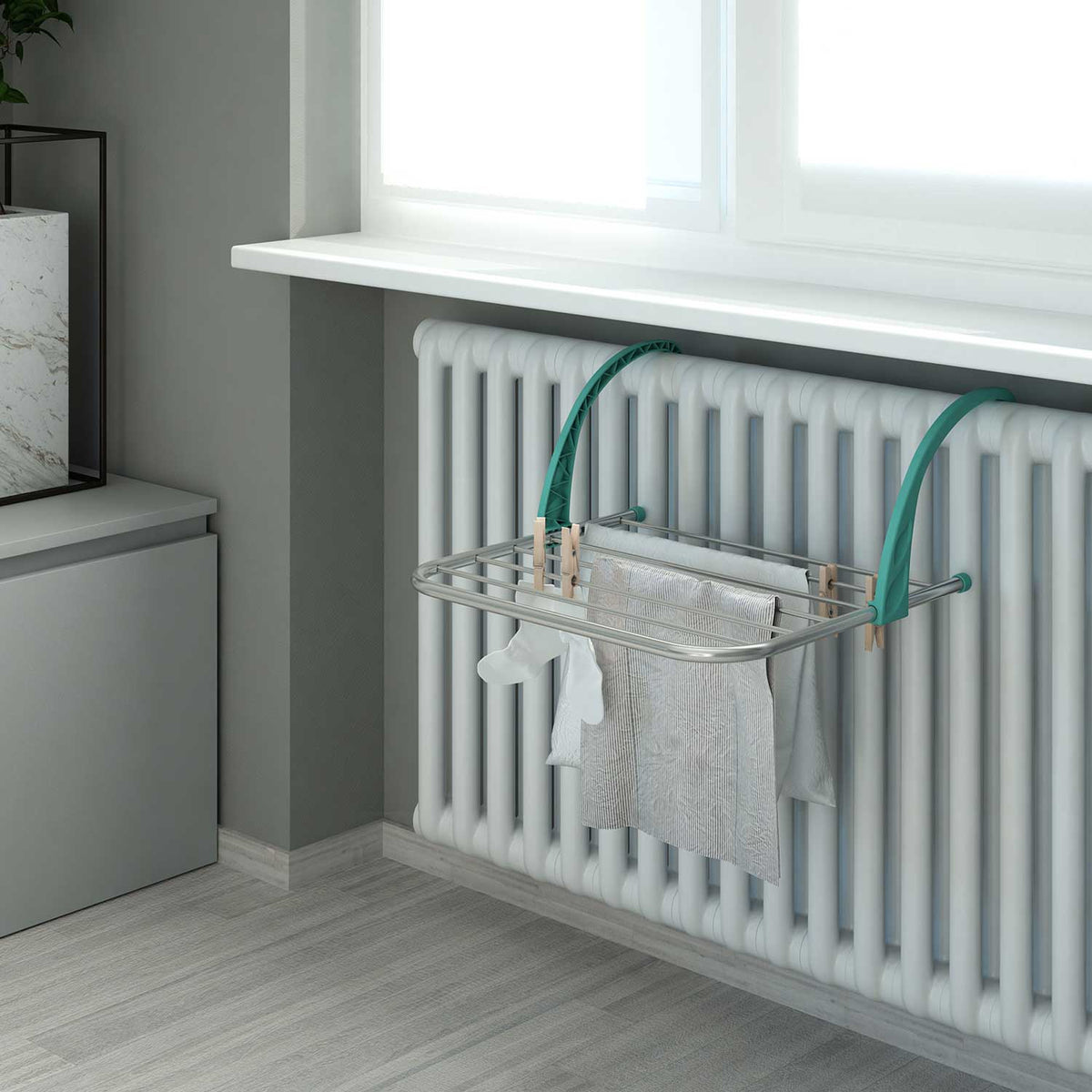 Étendoir Balcon, Séchoir Radiateur, Colombo Gocciolo 5