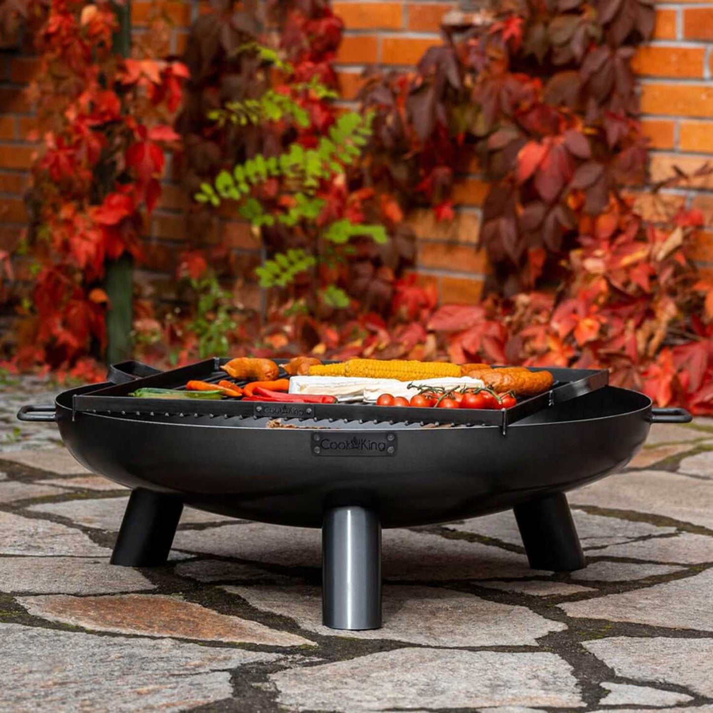 Cook King - Braséro de jardin «BALI» Dia. 60 cm, 70 cm, 80 cm, 100 cm, 6