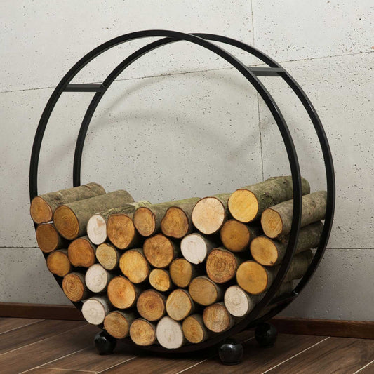 Cook King - Porte-bûches «DAISY» - 80cm, 100cm, 1