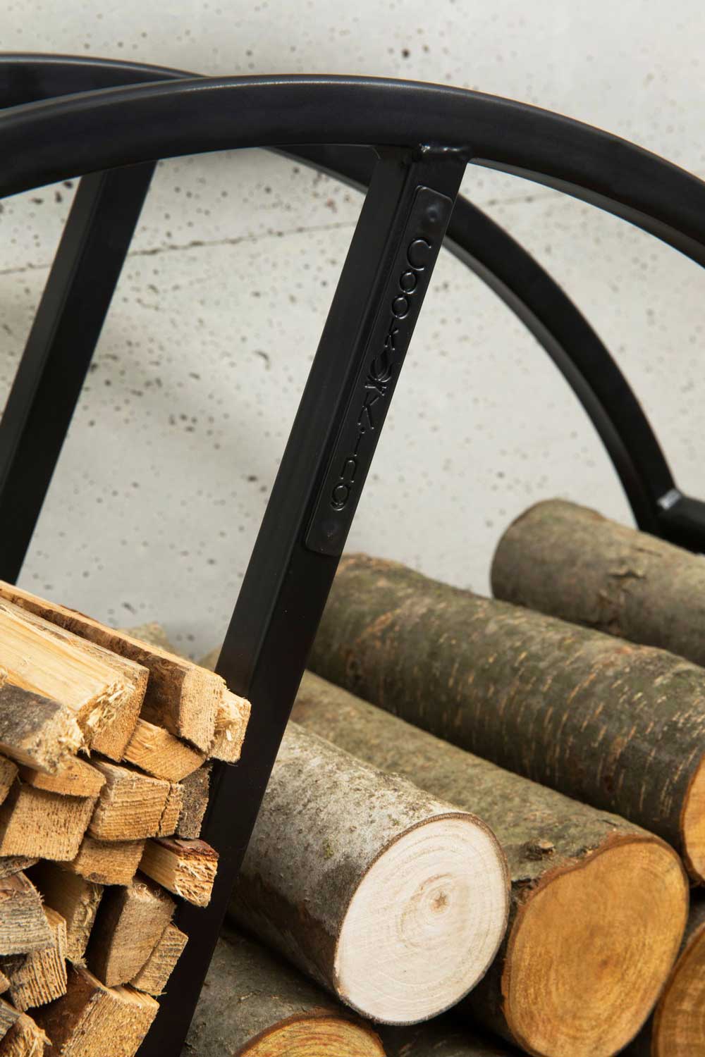 Cook King - Porte-bûches «DIEGO» 80cm, 100cm, 5