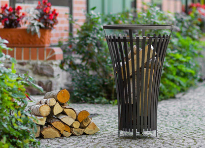 Cook King - Braséro d'extérieur Panier à feu «FLAME», 1